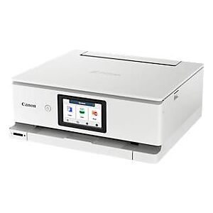 Multifunktionsdrucker Canon PIXMA TS8751, 3 in 1, USB/WLAN/Cloud/SDCard, Auto-Duplex/Mobildruck, bis A4, inkl. 6 Tintenpatronen, weiß