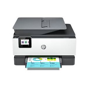 Tintenstrahl-Multifunktionsgerät HP OfficeJet Pro 9010e, Farbe/SW, 4-in-1, USB/LAN/WLAN, Auto-Duplex/Mobildruck, bis A4, inkl. CMYK-Tintenpatronen