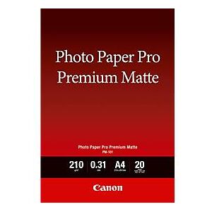 Fotopapier CANON matt, 210g/m², 20 Blatt, A4