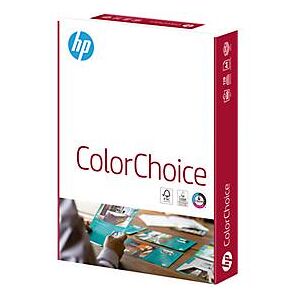 Kopierpapier Hewlett Packard ColorChoice, DIN A4, 100 g/m², hochweiß, 1 Paket = 500 Blatt