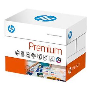 Kopierpapier Hewlett Packard Premium CHP860, DIN A4, 80 g/m², hochweiß, 1 Karton = 5 x 500 Blatt