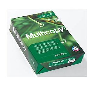 Kopierpapier Multicopy, DIN A4, 100 g/m², hochweiß, 1 Paket = 500 Blatt