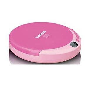 Lenco CD-011 - CD-Player - pink