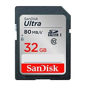 SanDisk Ultra SDHC, SDSDU-032G-U46, 32 GB