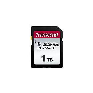 Transcend 300S - Flash-Speicherkarte - 1 TB - Video Class V30 / UHS-I U3 / Class10 - SDXC UHS-I