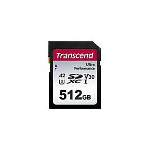 Transcend 340S - Flash-Speicherkarte - 128 GB - A2 / Video Class V30 / UHS-I U3 - SDXC UHS-I