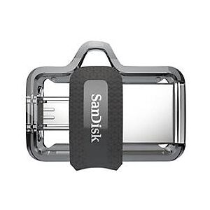 SanDisk Ultra Dual M3.0 - USB-Flash-Laufwerk - 256 GB - USB 3.0 / micro USB