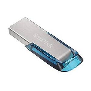 SanDisk Ultra Flair - USB-Flash-Laufwerk - 64 GB - USB 3.0 - Blau