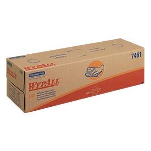 WypAll® L40 Wischtücher, 1-lagig, L 250 x B 410 mm, Papier, weiß, 8 Zupfboxen mit jeweils 100 Tüchern