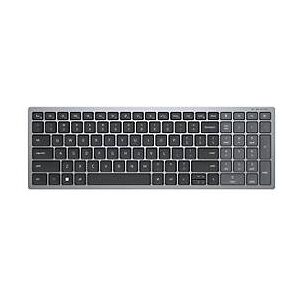 Dell KB740 - Tastatur - kompakt, mehrere Geräte - kabellos - 2.4 GHz, Bluetooth 5.0 - QWERTY