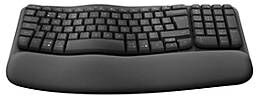 Logitech Wave Keys for Business - Tastatur - kabellos - 2.4 GHz, Bluetooth 5.1 LE - QWERTZ - Deutsch