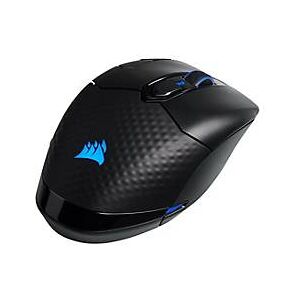 CORSAIR Gaming DARK CORE RGB PRO - Maus - optisch - 8 Tasten - kabellos, kabelgebunden - 2.4 GHz, Bluetooth 4.2 LE, USB 2.0