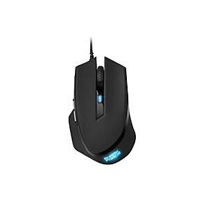 Sharkoon SHARK Force II - Maus - optisch - 6 Tasten - kabelgebunden - USB