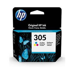 Original HP Tintenpatrone 305 CMY, Multipack, cyan, magenta, gelb