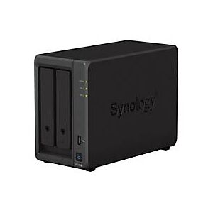 Synology Disk Station DS723+ - NAS-Server - 2 Schächte - RAID RAID 0, 1, JBOD - RAM 2 GB - Gigabit Ethernet