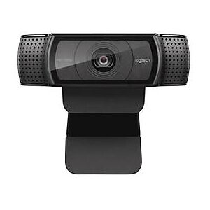 Webcam Logitech HD C920 Full HD 1080p-Auflösung, 2 Mikrofone, Brilliante 15 MP-Fotos