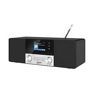 TechniSat Digital GmbH TechniSat DigitRadio 3 VOICE - Audiosystem - 2 x 10 Watt - Schwarz, Silber