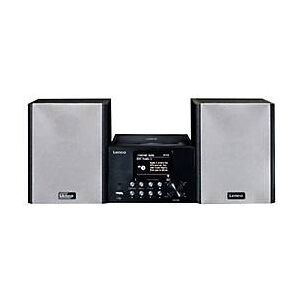 Lenco MC-250 - Microsystem - 2 x 12 Watt - Schwarz