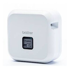 Beschriftungsgerät Brother P-touch Cube Plus, USB/Bluetooth, iOS/Android, 20 mm/Sek., für 3,5-24 mm Etiketten, inkl. 24 mm TZe-Band, B 67 x T 128 x H 128 mm, weiß