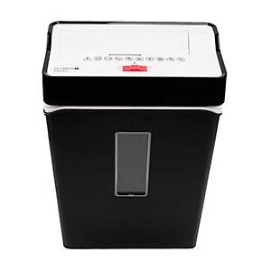 Olympia Aktenvernichter PS 53 CC, ideal für das Homeoffice, Partikelschnitt 4 x 40 mm, P-4, 13 l, 6 Blatt Schnittleistung, schwarz