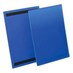Durable Etiketten- und Kennzeichnungstaschen B 210 x H 297 mm (A4 hoch), 50 Stück, blau