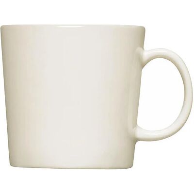 Iittala Teema Weiß Becher mit Henkel - Trinkgefäß Iittala Teema Weiß Becher mit Henkel - Trinkgefäß
