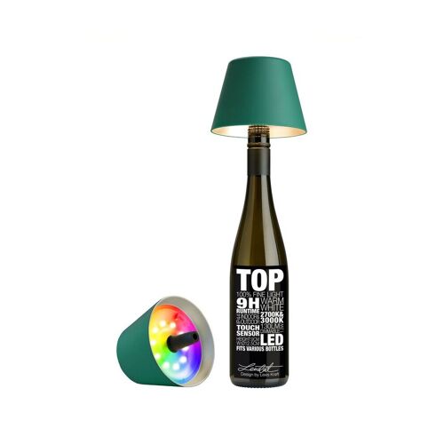 Sompex LED-Leuchte 11 cm 1,3 W Top 2.0 grün mit RGB-Farbwechsel