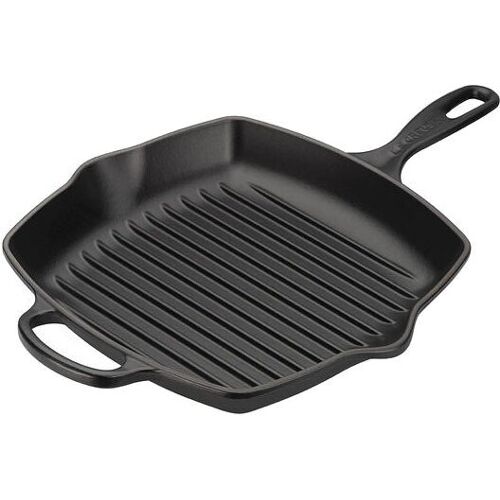 Le Creuset Grillpfanne 26x26 cm Guss Signature schwarz