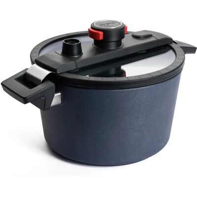 WOLL Active Lite Dampfgar-Topf - 5L, Grau, Induktion WOLL Active Lite Dampfgar-Topf - 5L, Grau, Induktion