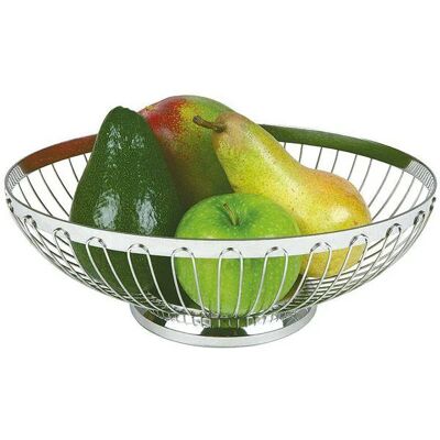 Assheuer & Pott Brot- und Obstkorb 24 cm silber Assheuer & Pott Brot- und Obstkorb 24 cm silber