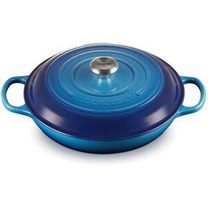 Le Creuset Gourmet-Profitopf mit Deckel 30 cm Signature azure