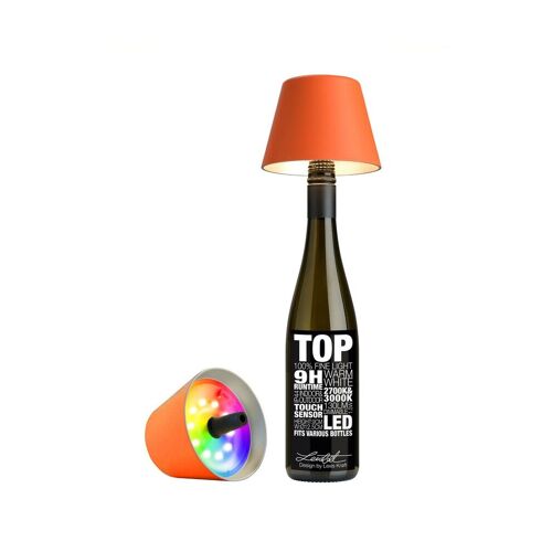 Sompex LED-Leuchte 11 cm 1,3 W Top 2.0 orange mit RGB-Farbwechsel