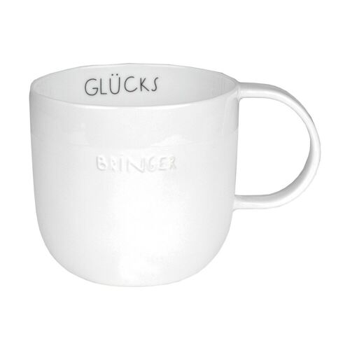 Räder Tasse Glücksbringer 8 cm Guten Morgen weiß