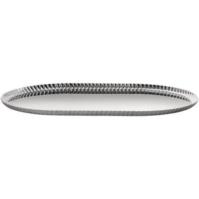 Alessi Tablett aus Edelstahl 18/10 oval 46x31x1,5cm Alessi Tablett aus Edelstahl 18/10 oval 46x31x1,5cm