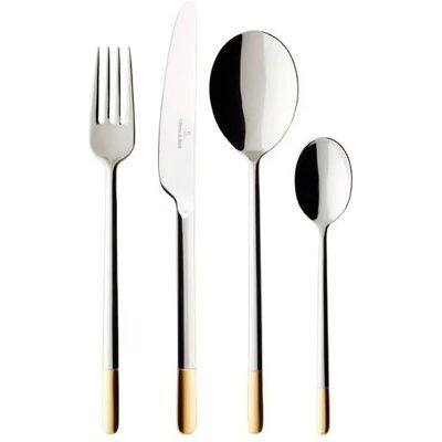 Villeroy & Boch Tafelbesteck 24tlg. Ella teilvergoldet Villeroy & Boch Tafelbesteck 24tlg. Ella teilvergoldet