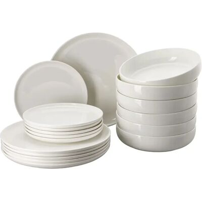 Rosenthal - Jade Lift - Bone China - Weiss - Dinnerware Set Rosenthal - Jade Lift - Bone China - Weiss - Dinnerware Set