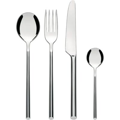 Alessi Besteck-Set 24-tlg. Clivo Edelstahl Alessi Besteck-Set 24-tlg. Clivo Edelstahl