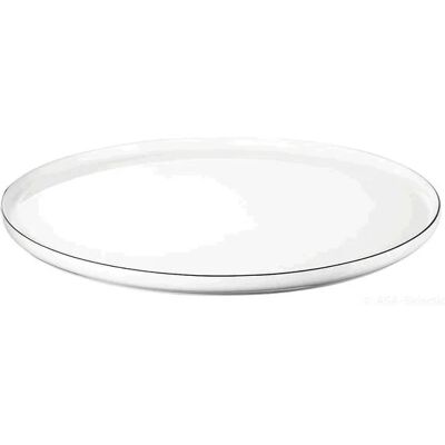 ASA Teller 32cm Oco Ligne schwarzer Rand ASA Teller 32cm Oco Ligne schwarzer Rand