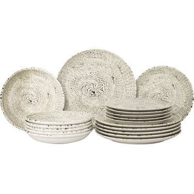 Thomas Sandora Lightbeige Teller-Set 18-tlg. Thomas Sandora Lightbeige Teller-Set 18-tlg.