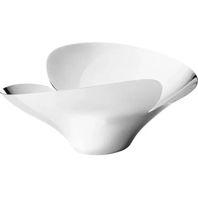 Georg Jensen Schale 35x26 cm Bloom edelstahl Georg Jensen Schale 35x26 cm Bloom edelstahl
