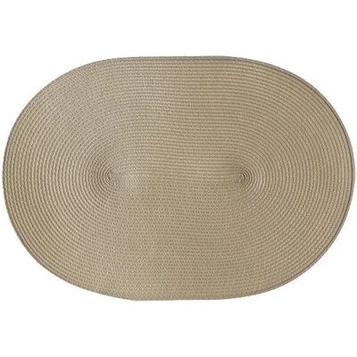 Continenta 45x31cm Tischset oval natur abwaschbar Continenta 45x31cm Tischset oval natur abwaschbar