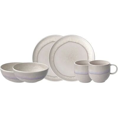 Villeroy & Boch Frühstücksset 6-tlg. Perlemor Sand Villeroy & Boch Frühstücksset 6-tlg. Perlemor Sand