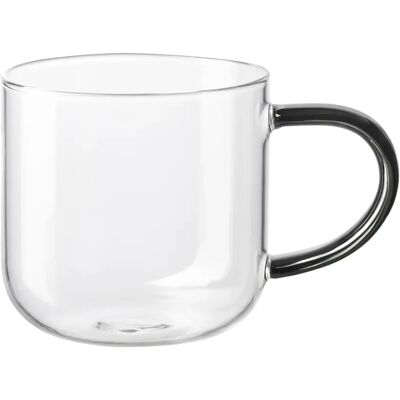 ASA Henkelbecher 0,4 l Coppa Glass Grau ASA Henkelbecher 0,4 l Coppa Glass Grau