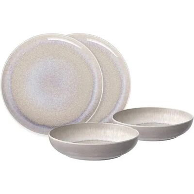 Villeroy & Boch Tafel-Set 4-tlg. Perlemor Sand Villeroy & Boch Tafel-Set 4-tlg. Perlemor Sand