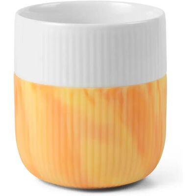 Royal Copenhagen Becher 0,35 l Contrast Gerippt Fiery Yellow Royal Copenhagen Becher 0,35 l Contrast Gerippt Fiery Yellow