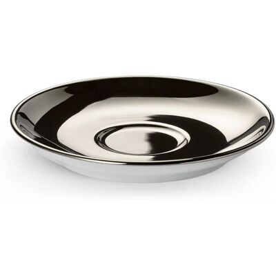Dibbern Espresso-Untertasse 12 cm Solid Color Classico Platin Dibbern Espresso-Untertasse 12 cm Solid Color Classico Platin