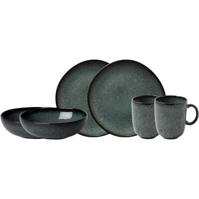 Villeroy & Boch Lave Geschirrset - 6 Stück Villeroy & Boch Lave Geschirrset - 6 Stück