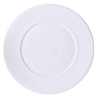 Dibbern Weißer Bone China 28cm Flacher Teller - Teller Dibbern Weißer Bone China 28cm Flacher Teller - Teller