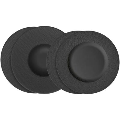 Villeroy & Boch Manufacture Rock Geschirrset - Teller & Suppen - Küchenutensilien Villeroy & Boch Manufacture Rock Geschirrset - Teller & Suppen - Küchenutensilien