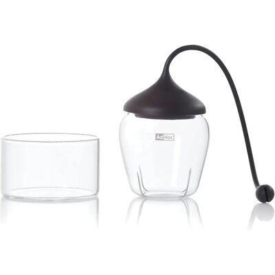 AdHoc Fusion Teefilter - Glas/Silikon, Ø 6cm, Höhe 7cm AdHoc Fusion Teefilter - Glas/Silikon, Ø 6cm, Höhe 7cm